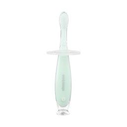 KikkaBoo silikonska četkica za zubiće sa vakumom softy mint ( KKB41085 )