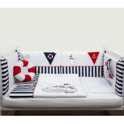 Deksi posteljina "3 drugara na moru" ( 3014 )