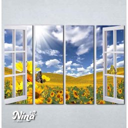 Slike na platnu Polje suncokreta Nina456_4