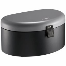 Klausberg kb7576 kutija za hleb crno siva metalna