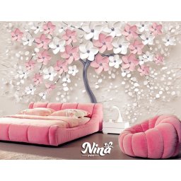Foto tapet Ukrasno roze drvo Tapet347