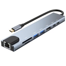 Multifunkcionalni USB hub "8 u 1