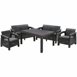 Baštenski set Corfu Fiesta Pe ratan CU 227586 - Curver