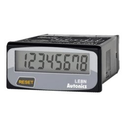 Tajmer LE8N-BF,displej LCD-8 cifara,48x24mm,indikator,sa baterijom,24-240Vac/6-240Vdc IP66 Autonics