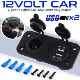 Vodootporni USB punjač i priključak za auto upaljač