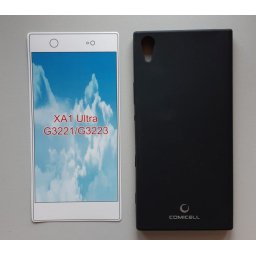 TPU maska Pudding za XPERIA XA1 Ultra crna