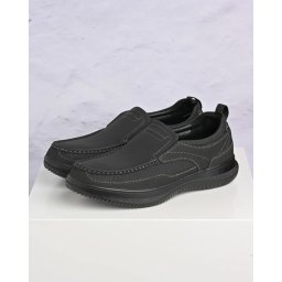 Kožne muške mokasine 61579D crne
