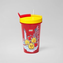 Lego čaša sa poklopcem i slamkom: Devojčica ( 40441725 )