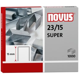 Klamerice Novus 23/15 super, 1/1000, 120 listova
