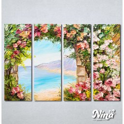 Slike na platnu Prolaz ka moru Nina461_4