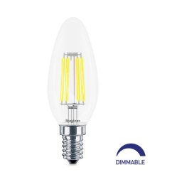 LED filament sijalica C35 E14 4W topla bela (Dimabilna: DA)