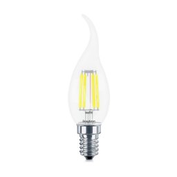 LED Sijalica FILAMENT u Obliku Sveće sa Plamenastom Krivinom 4w