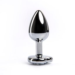 Anal butt plug metal srce Silver