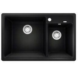 Blanco sudopera legra 8 silgranit crna le ( 526223 )