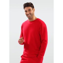 Muški džemper DKaren DKaren_Sweatshirt_Justin_Red