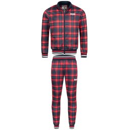 Muška trenerka - komplet Lonsdale 117278-Blue/White/Red