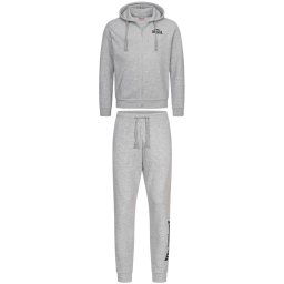 Muška trenerka - komplet Lonsdale 117428-Marl Grey/Black