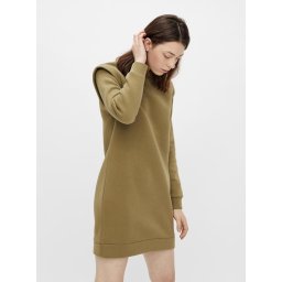 Khaki Sweatshirt Dress Pieces