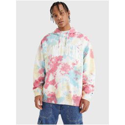 Tommy Hilfiger Jeans Sweatshirt - TJM AOP TIE DYE HOODIE multicolor