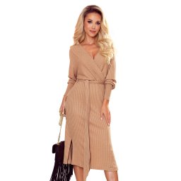 Numoco envelope sweater dress