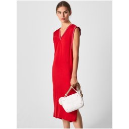 Red women's midi dress Pepe Jeans Matilda - Women's