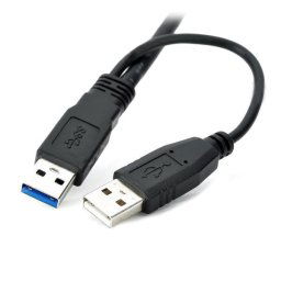USB 3.0 Mate to Micro-B Micro USB 3.0 with USB Charging Connection Cable 60cm