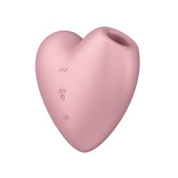 Stimulator klitorisa Srce SATISFYER CUTIE HEART LIGHT RED