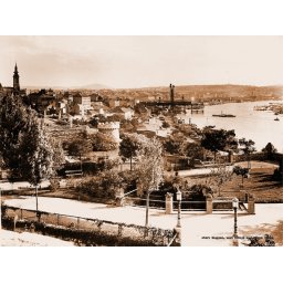stari Beograd, most kralja aleksandra 1931., uramljena slika 30x40cm i 40x50cm