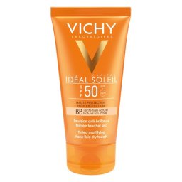 VICHY IDEAL SOLEIL OBOJENI ,,DRY TOUCH” FLUID ZA LICE SPF 50