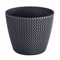 Prosperplast saksija splofy 19x16cm antracit ( PR DSP190-S433 )
