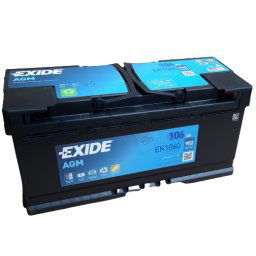 Exide Start&Stop AGM Radial EK1060 12V 106Ah