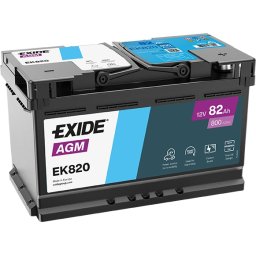 Exide Start&Stop AGM Radial EK820 12V 82Ah
