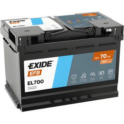 Exide Start&Stop EFB EL700 12V 70Ah