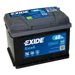 Exide Excell EB602 12V 60Ah