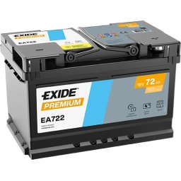 Exide Premium EA722 12V 72Ah