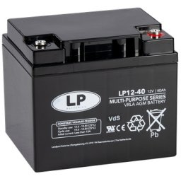 Landport LP12-40 Vds, 12V 40Ah M6