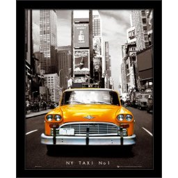 NY Taxi NO1, uramljena slika