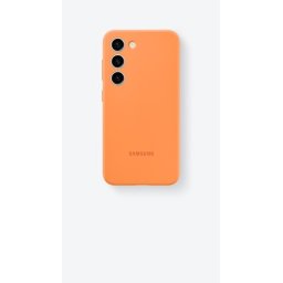 Original maska Samsung S23+ Silikonska futrola S23 Plus EF-PS916 Narandžasta