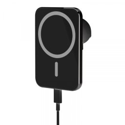 Drzac za kola sa bezicnim punjenjem sa magnetom X16 15W crni