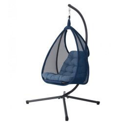 Viseca Ljuljaska Puket - tamno plava 126x104x195cm