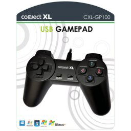 Connect XL gamepad za PC, 14 tipki/tastera (8-way), konekcija USB - CXL-GP100