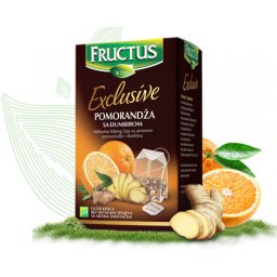 Fructus exclusive pomorandža sa đumbirom 44g