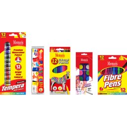 Memoris IV SET - TEMPERE DRVENE BOJE FLOMASTERI VODENE BOJE PLASTELIN