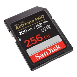 SanDisk SDXC 256GB Extreme Pro 200MB/s