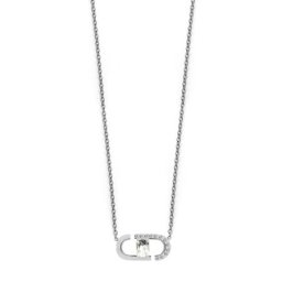 Ženski oliver weber zigzag lančić sa swarovski kristalom ( 12319 )