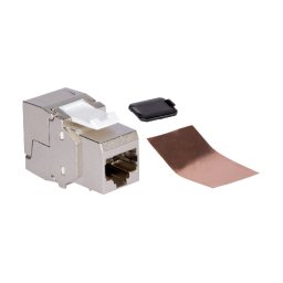 Schrack modul RJ-45 kat. 6A 10G STP HSEMRJ6GWT