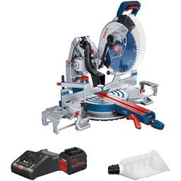 Akumulatorska stacionarna testera - ger Bosch GCM 18V-305 GDC; 2x ProCORE18V 12,0Ah (0601B43001)