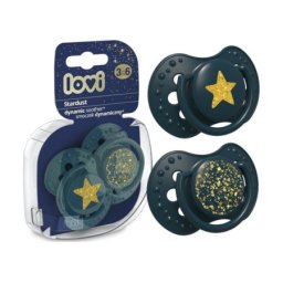 Lovi silicone dynamic varalica 3-6m (2kom) - stardust green ( 22/893_green )
