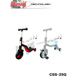 Colossus dečiji trotinet, tricikl i guralica 3u1 css-25q