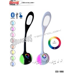 Colossus rgb led stona lampa sa zvučnikom i usb ulazom css-1866